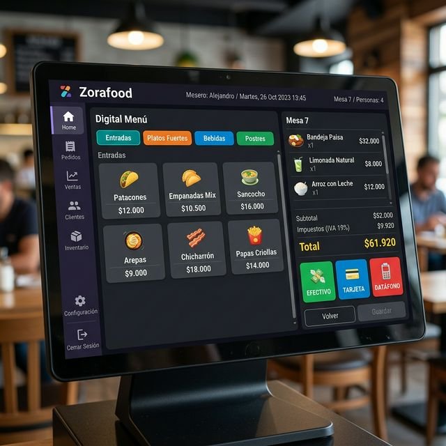 POS Caja Zorafood